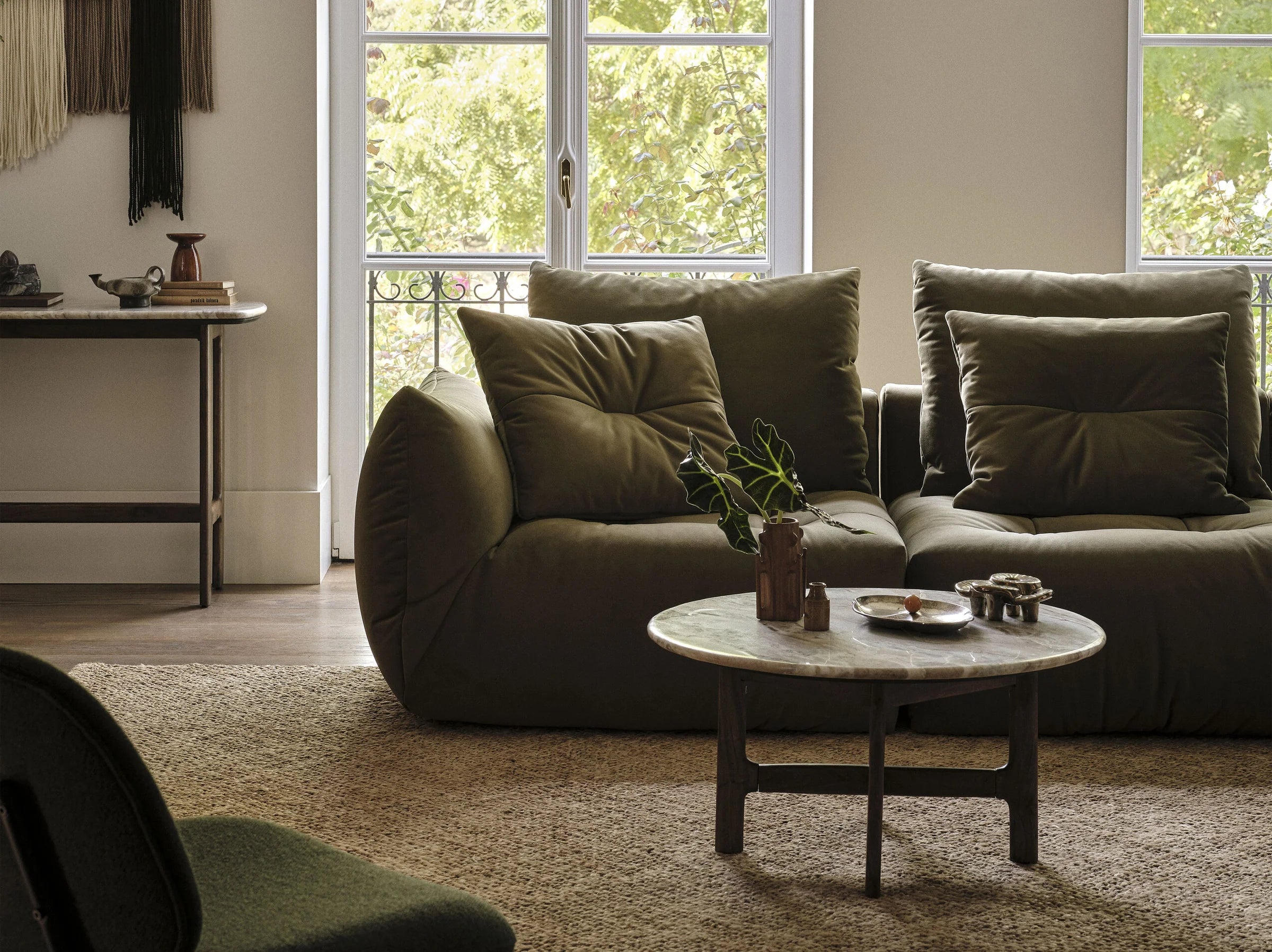 Bloom modularna sofa kutna desni
