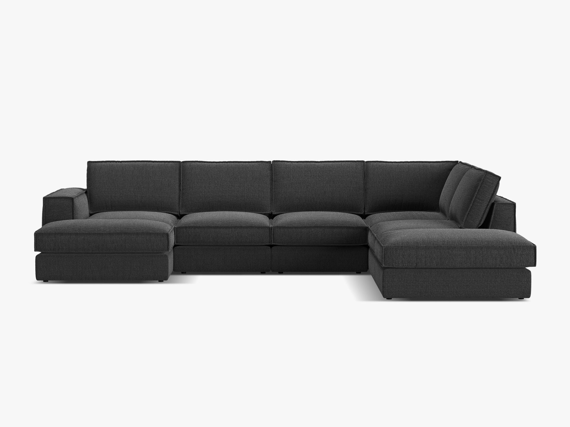 Pola kutna desna 362cm strukturirana tkanina