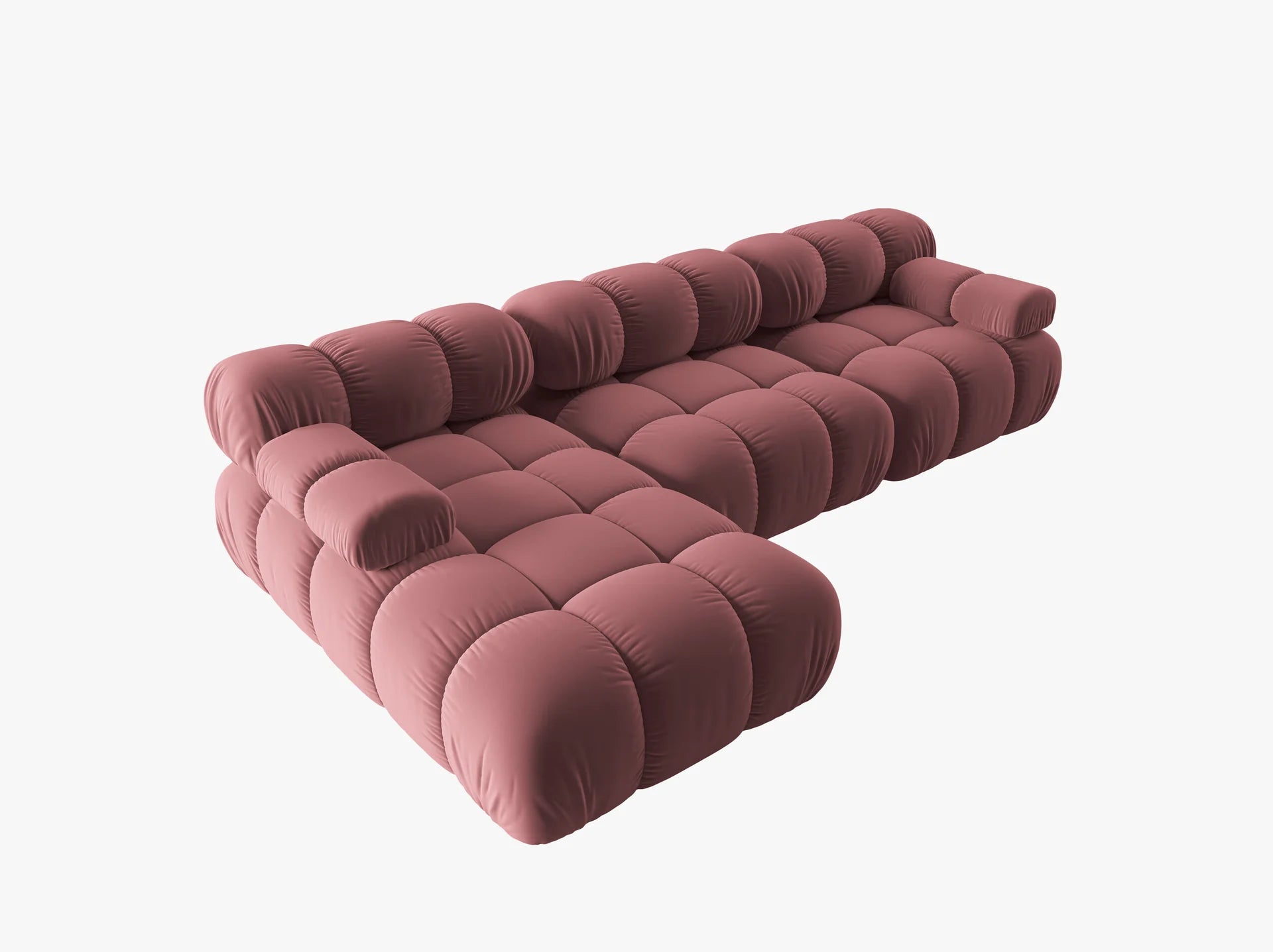 Bellis modularna 3 dijela kutna lijevi- Velvet