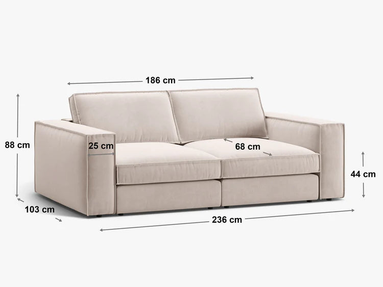 Pola trosjed strukturirana tkanina