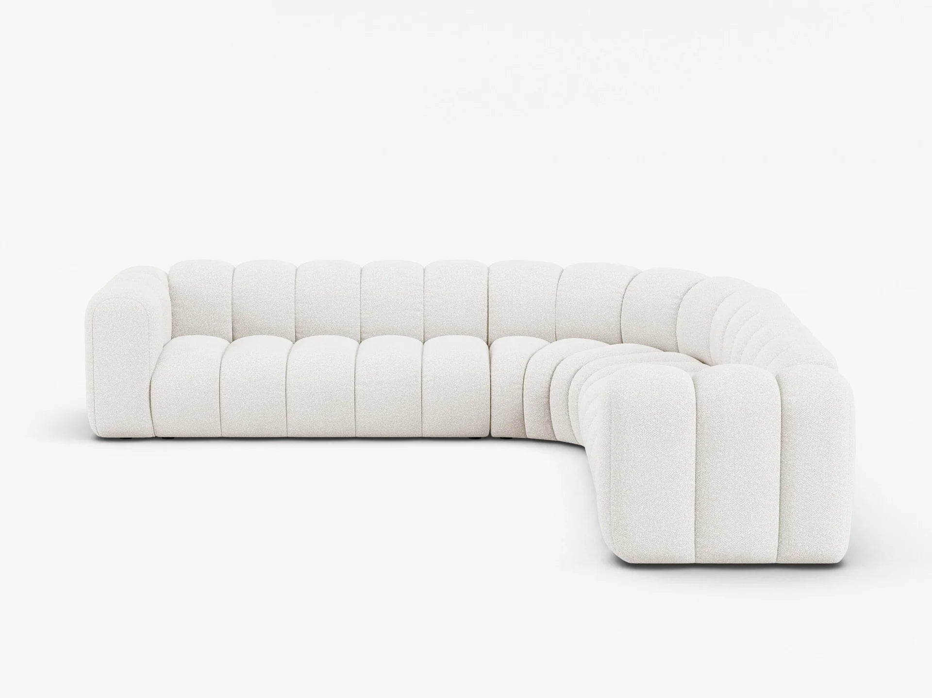 Lupine simetrična kutna sofa -Velvet